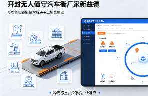 开封无人值守汽车衡厂家,重工场景汽车衡,智能自诊断称重系统 