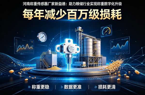 河南称重传感器厂家,粮储称重数字化,新益德机电,粮食称重解决方案