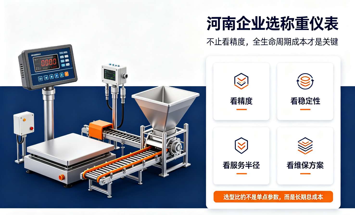河南称重仪表厂家,称重设备全生命周期成本,高性价比称重方案