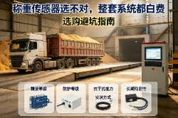 称重传感器选型、精度等级、量程匹配、防护等级、数字传感器、新益德