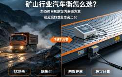 矿山汽车衡、重载防爆汽车衡、河南地磅厂家、新益德称重、红外光栅防作弊