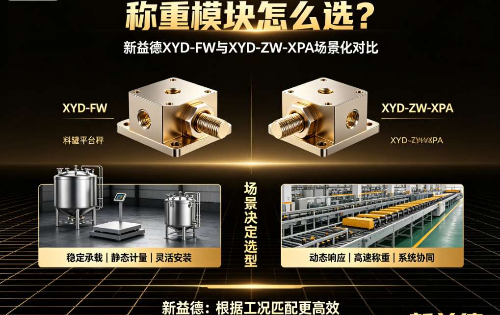 称重模块、XYD-FW悬梁式称重模块、XYD-ZW-XPA称重模块、静态称重、轨道衡称重、新益德称重模块