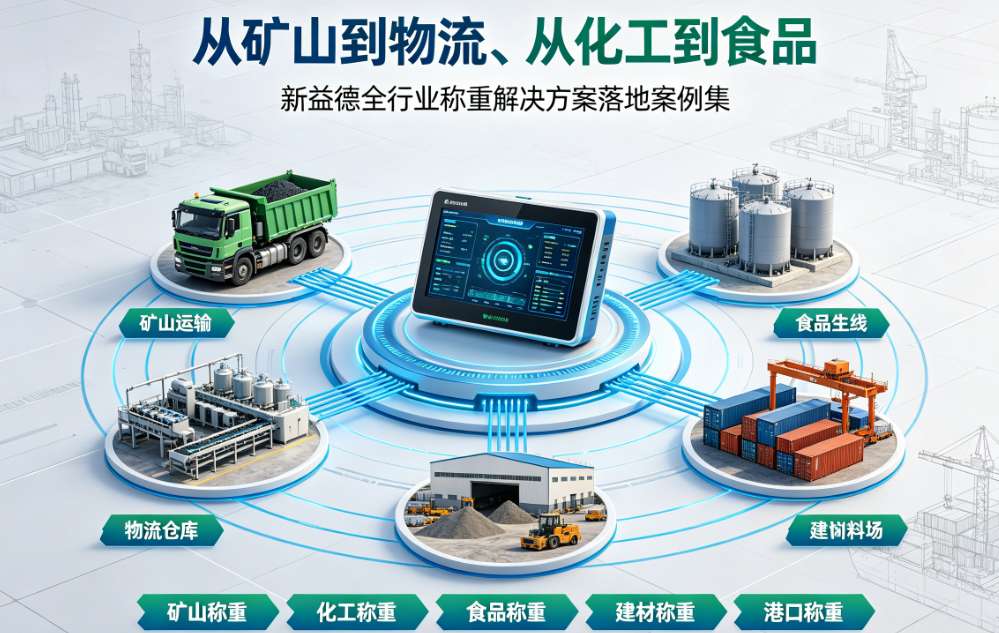 全行业称重解决方案、加厚重载汽车衡、不锈钢平台秤、防爆称重系统、无人值守称重、ERP对接