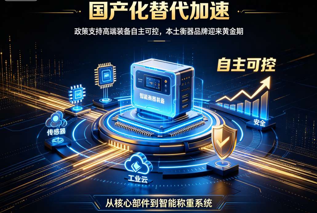 国产化替代、高端装备自主可控、本土衡器品牌、智能称重系统、工业衡器、称重传感器、国产替代
