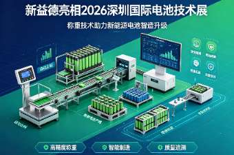 CIBF2026、深圳国际电池技术展、新能源电池智造、称重模块、称重传感器、锂电池生产称重、法国世感称重