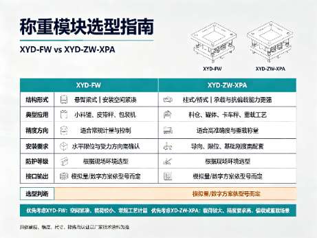 称重模块选型、悬梁式称重模块、料罐称重、罐体称重改造、工业称重模块对比
